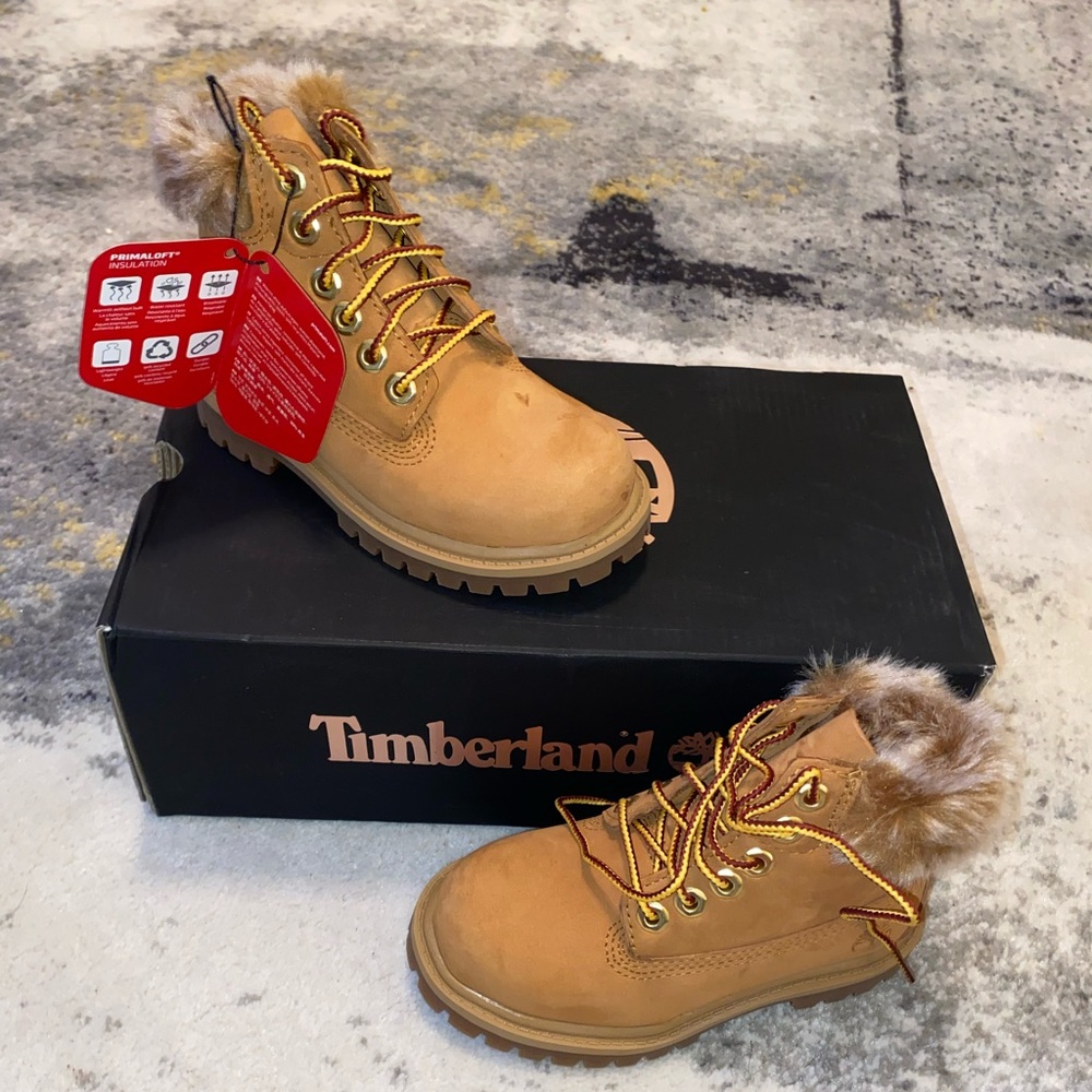 Timberland Boots with fur